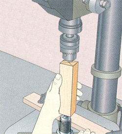drill press lathe attachment